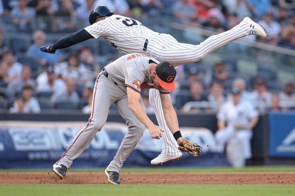 baltimore orioles vs yankees match player stats