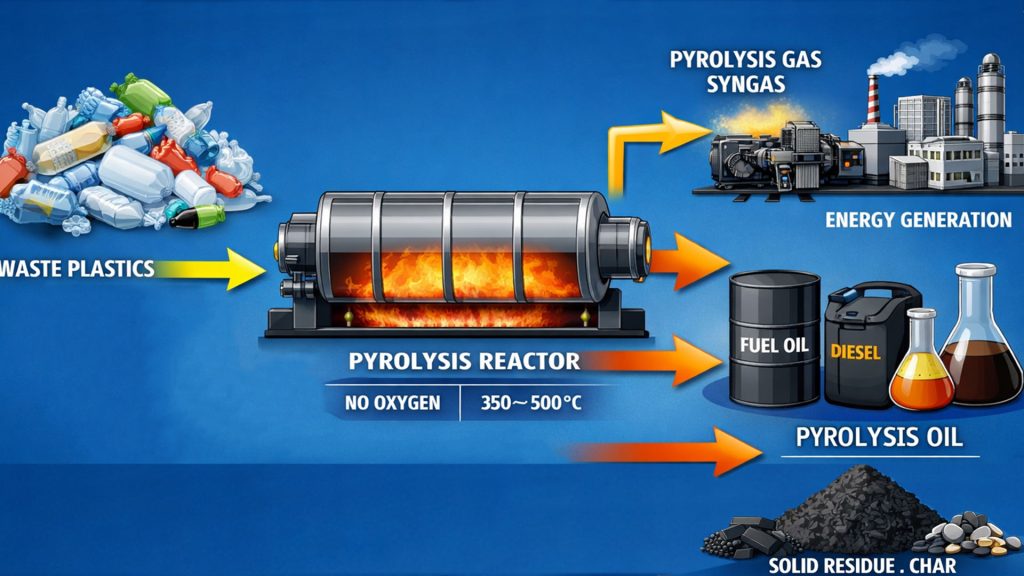 Pyrolysis-Of-Waste-Plastics-Into-Fuels